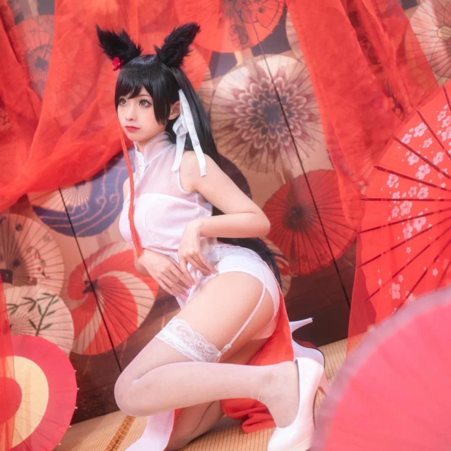 蠢沫沫 NO.008 爱宕习字氛围感拉满，imgbb高清图细节惊艳美到离谱！