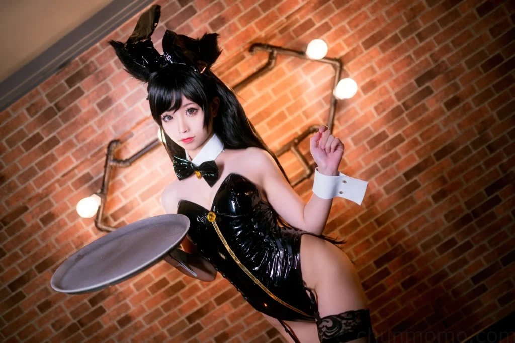 蠢沫沫cos爱宕兔女郎