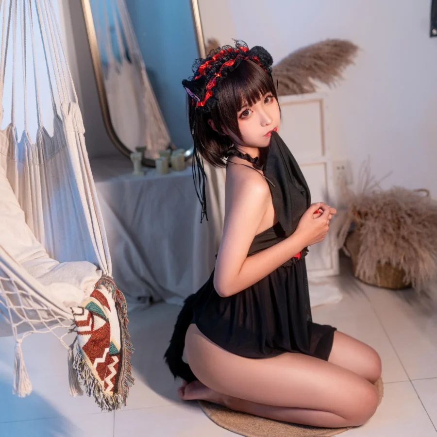 蠢沫沫 – NO.061 黑睡裙作品合集 在线欣赏蠢沫沫高清图片大全