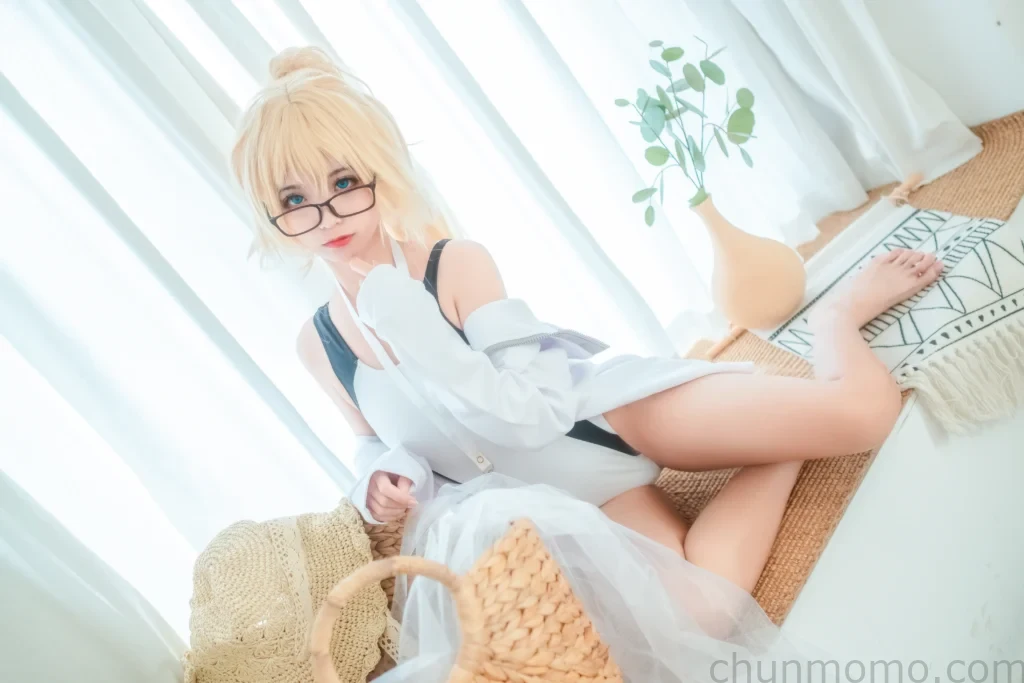 蠢沫沫cos贞德作品