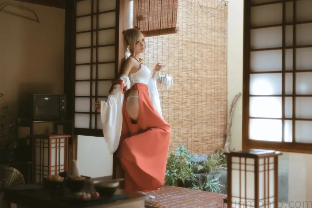 蠢沫沫可畏巫女写真集作品欣赏