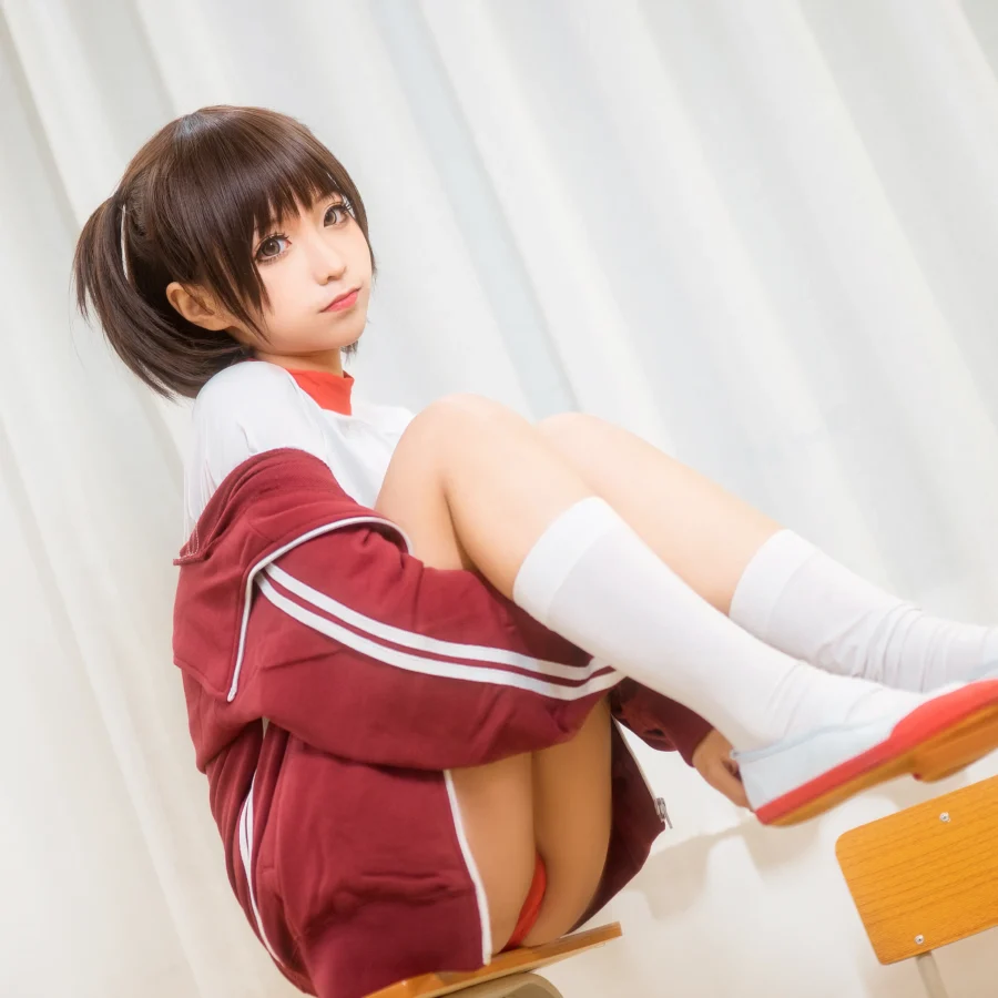 蠢沫沫 – NO.037 体操服红超吸睛！精灵系列+写真合集/全集找法攻略