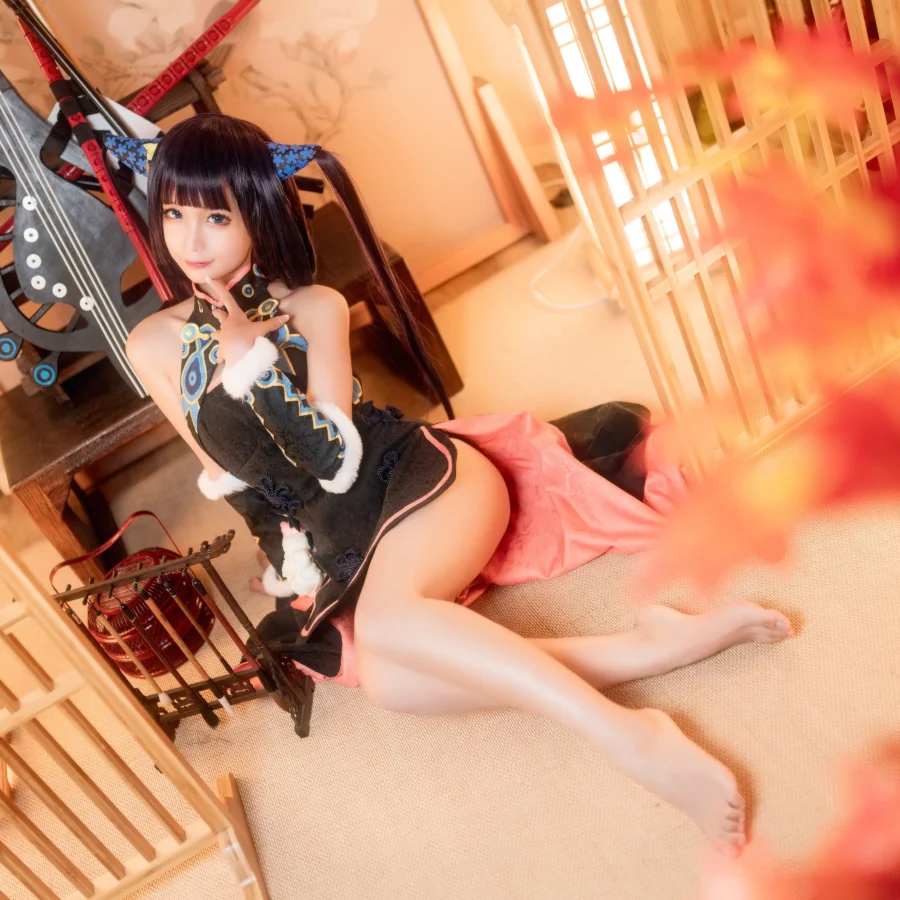 蠢沫沫 – NO.089 杨玉环二破造型惊艳！精灵cos灵动出圈，漫展名场面+cos图片全分享