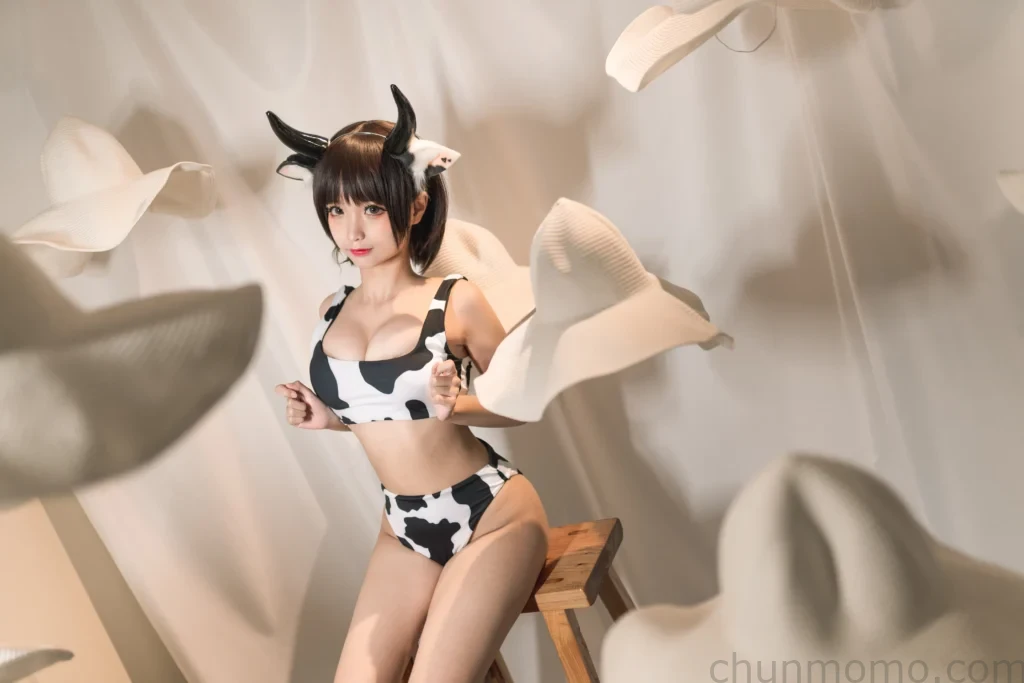 蠢沫沫花花牛cos作品