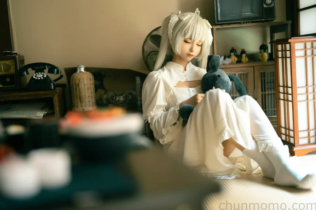 蠢沫沫春日野穹cos作品,最新在线图集欣赏 8 蠢沫沫