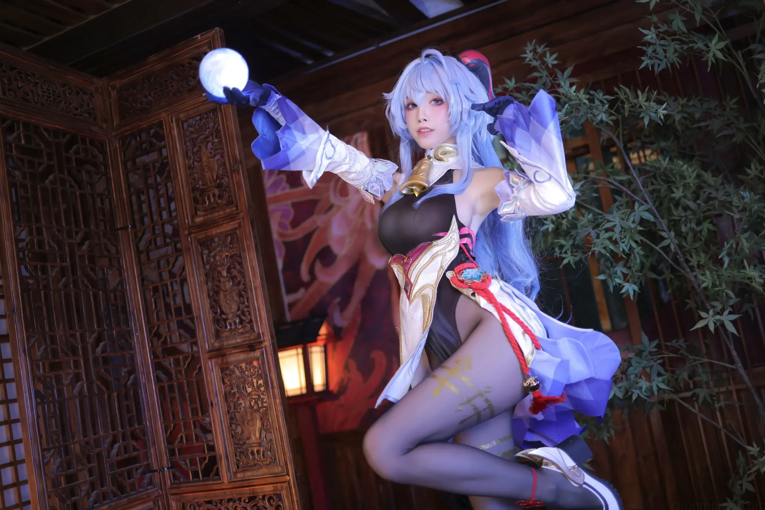 水淼aqua cosplay甘雨高清图
