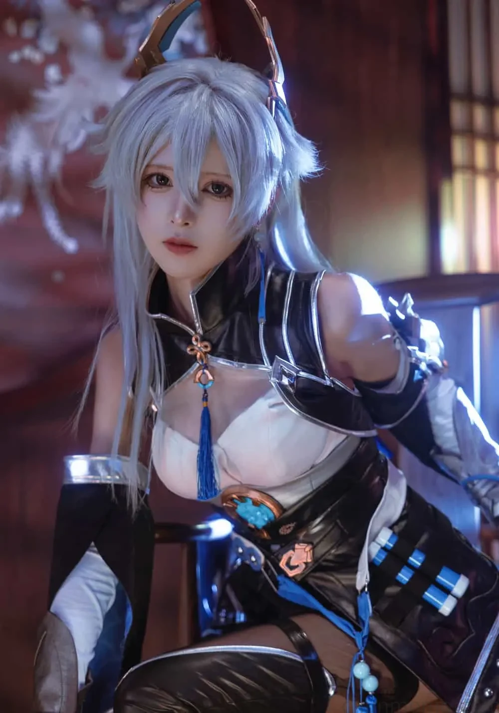 腥味猫罐早期cos擦边照、16年漫展主持人经历与表情包整理 7 腥味猫罐表情包