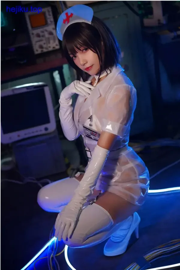 动漫风Neko薇薇巫女装扮 服装细节高清图