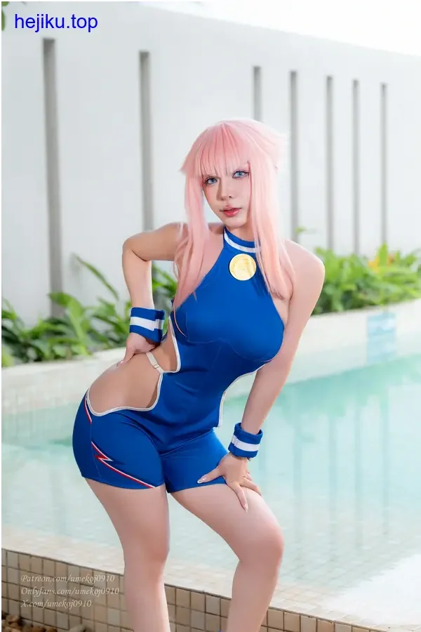 Umeko J暗夜原创角色cos高清图