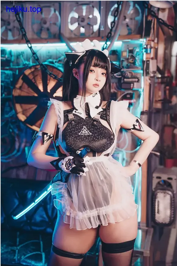 落落raku的奇妙世界,感受她的cos魅力 4 落落raku环保主题公益活动造型