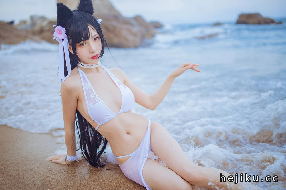 不呆猫 粉色衬衣女友COSPLAY图片包合集[持续更新]